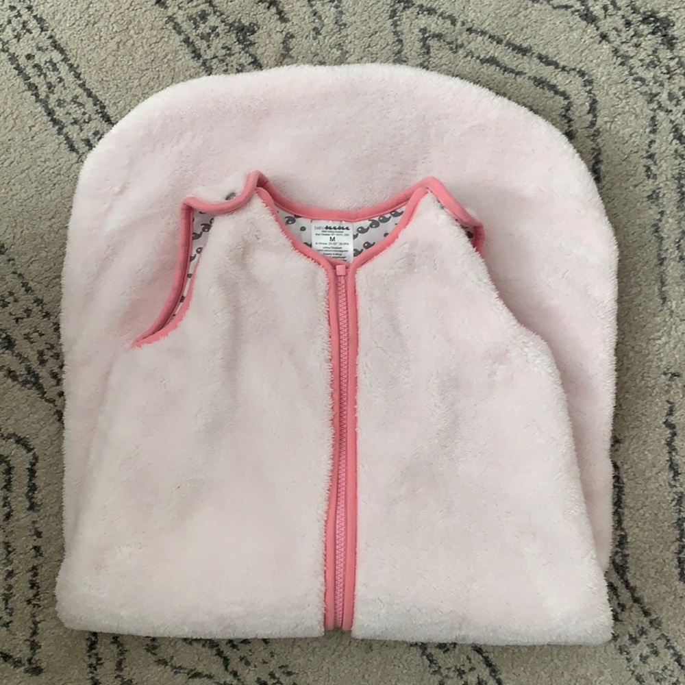 Fleece baby sleep sack